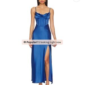 ASTR Cannes Blue Dress